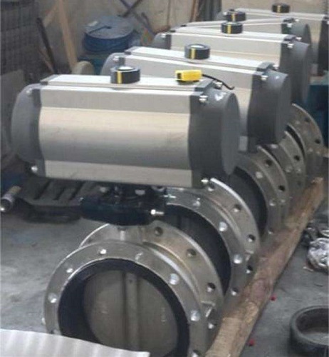 D641W不锈钢气动蝶阀